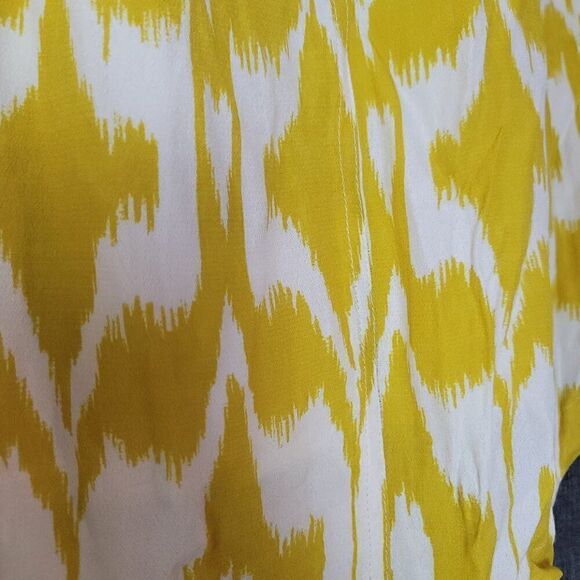 LOFT  Islander Ikat Print Button Front Mini Skirt - Picture 4 of 7